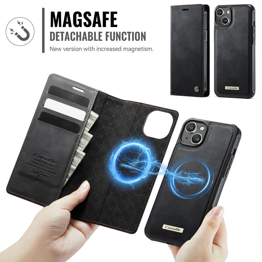 CASEME iPhone 14 Plus / iPhone 15 Plus Fodral med MagSafe - Svart - Bild 6
