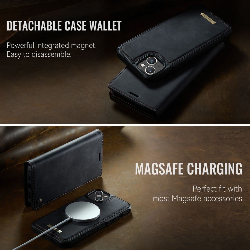CASEME iPhone 14 Plus / iPhone 15 Plus Fodral med MagSafe - Svart - Bild 7