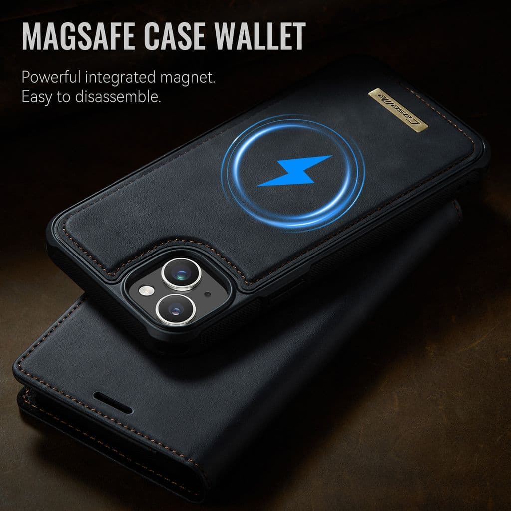 CASEME iPhone 14 Plus / iPhone 15 Plus Fodral med MagSafe - Svart - Bild 10