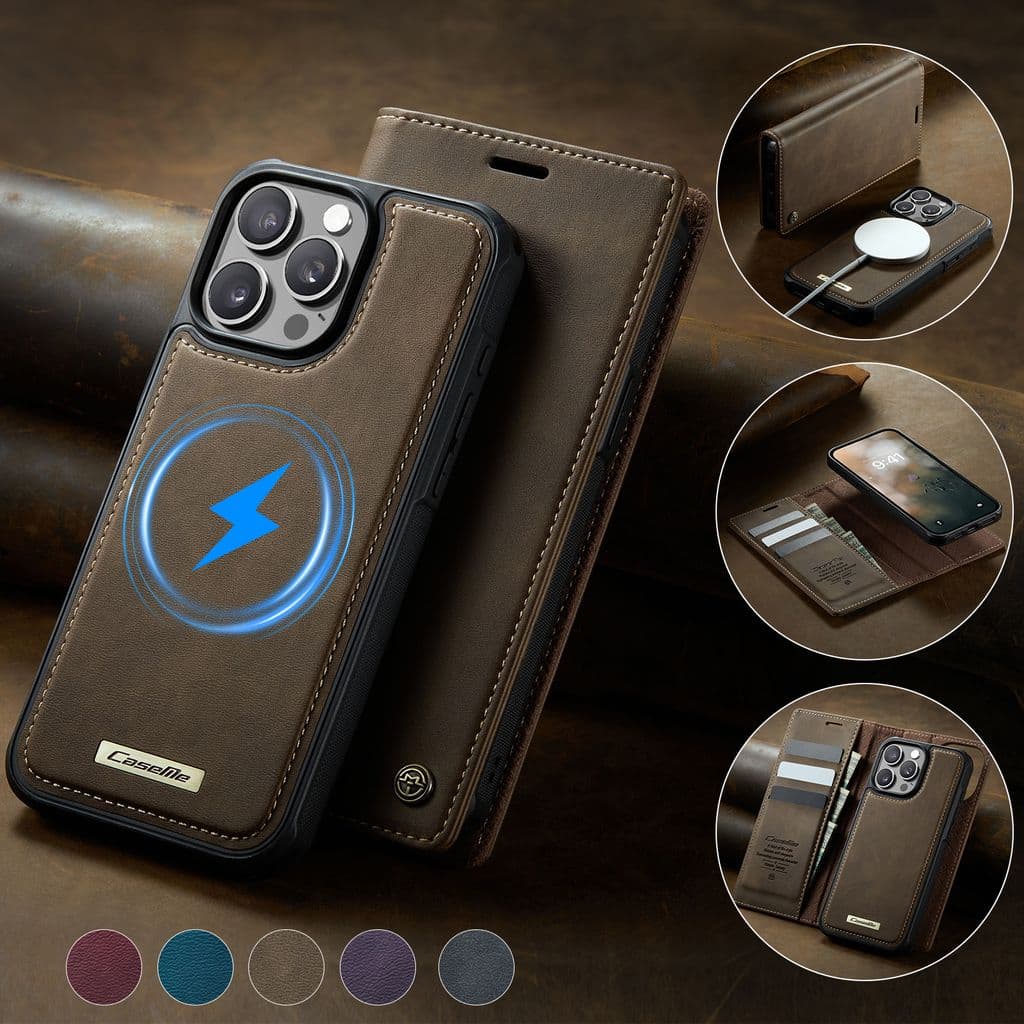 CASEME iPhone 15 Pro Max Fodral med MagSafe - Brun - Bild 11