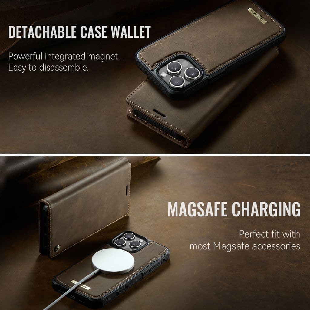 CASEME iPhone 15 Pro Max Fodral med MagSafe - Brun - Bild 7
