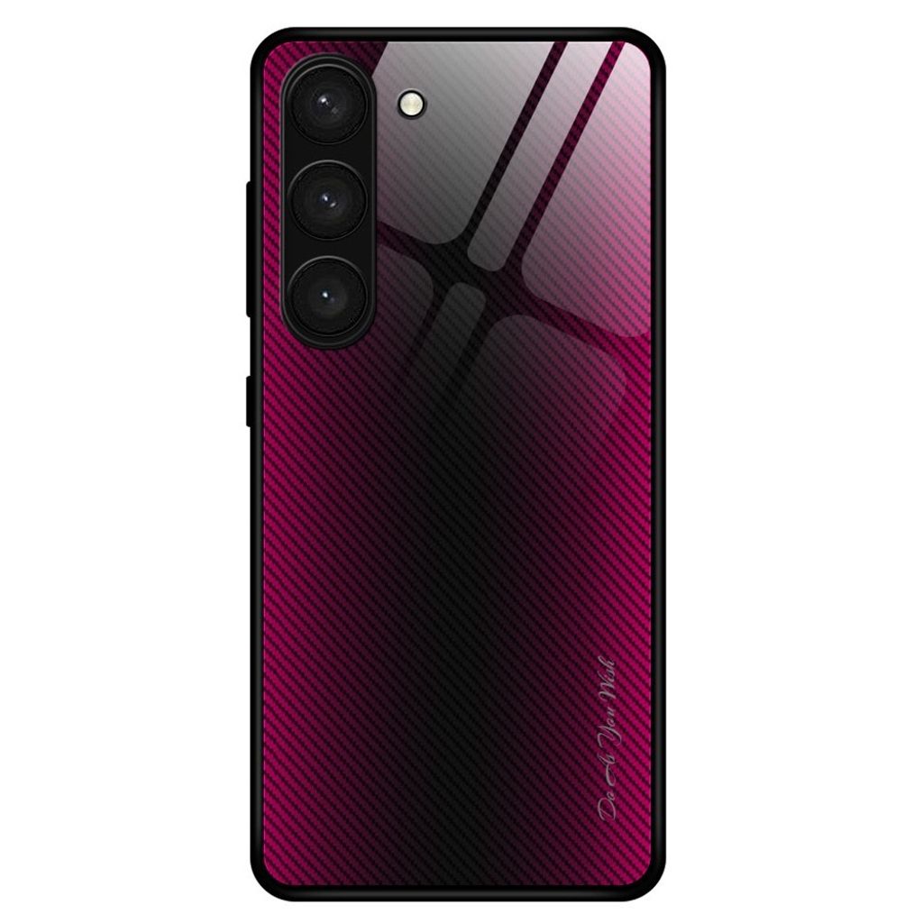 Samsung Galaxy S23 Plus Carbon Fiber skal - Roséguld