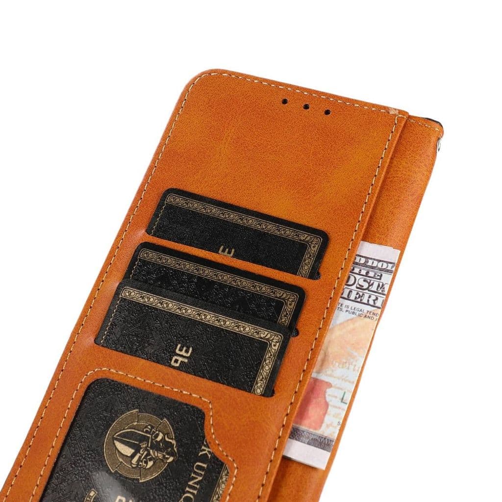 Texturerat KHAZNEH Samsung Galaxy A34 5G fodral - Roséguldfärgat