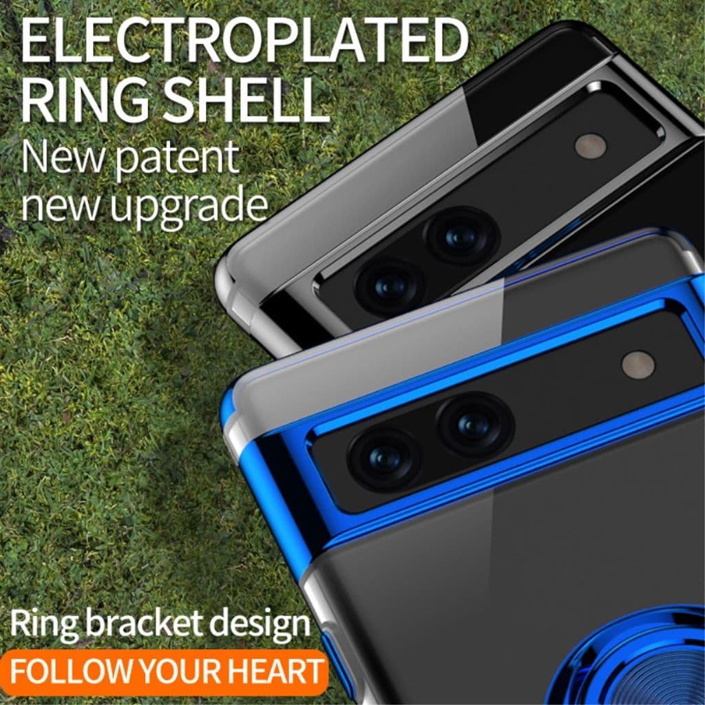 Elektropläterat Google Pixel 7A 5G skal - Roséguld - Bild 3