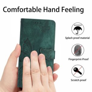 IPhone 13 Pro fodral med ett fjärilstryck - Grönt