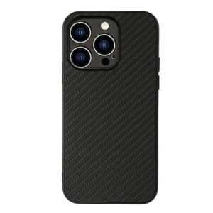 iPhone 15 Pro skal i kolfiber - Svart