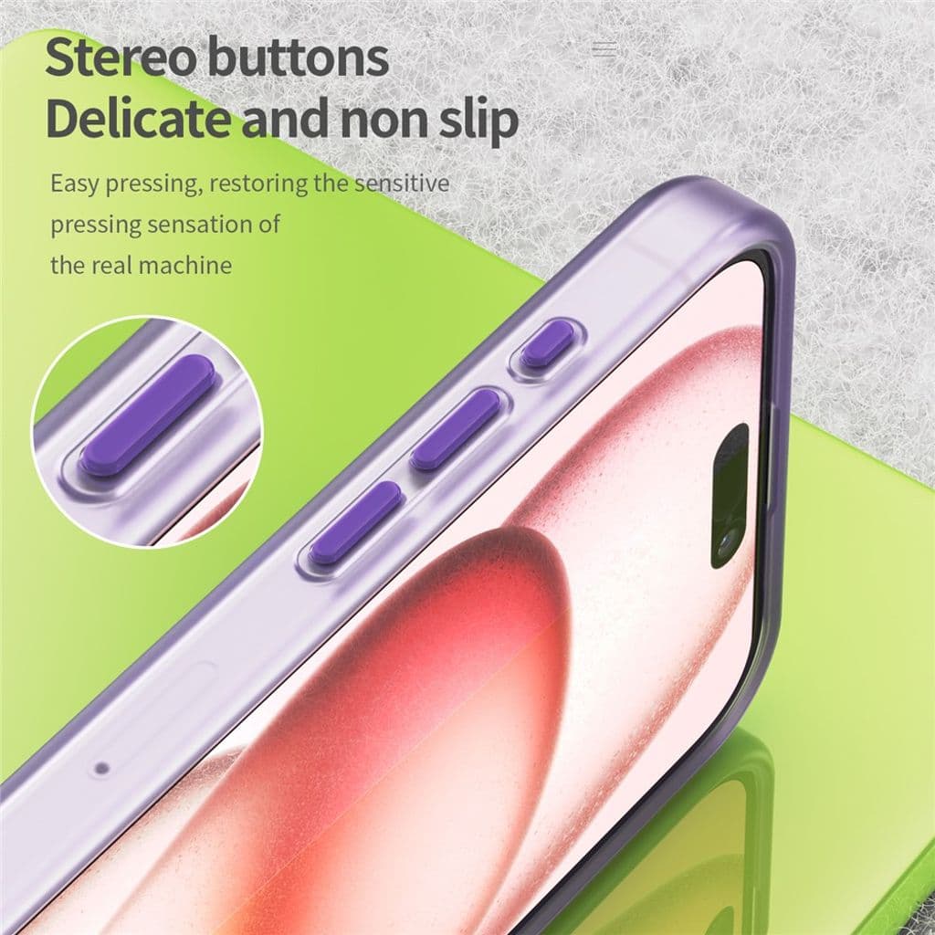 iPhone 15 Pro Max Skal med MagSafe - Mörklila - Bild 7