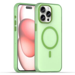 iPhone 15 Pro Max Skal med MagSafe - Grön