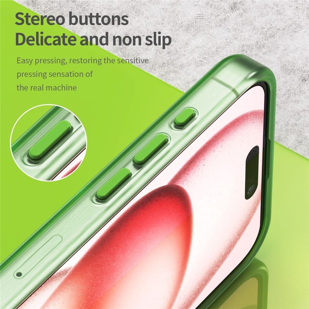 iPhone 15 Pro Max Skal med MagSafe - Grön - Bild 7