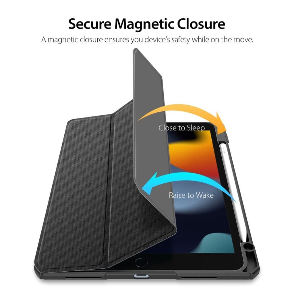 DUX DUCIS iPad 10.9" 2022 / iPad 11" 2025 fodral - Svart - Bild 5