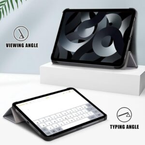 iPad 10.9" 2022 / iPad 11" 2025 fodral med stativ - Grå