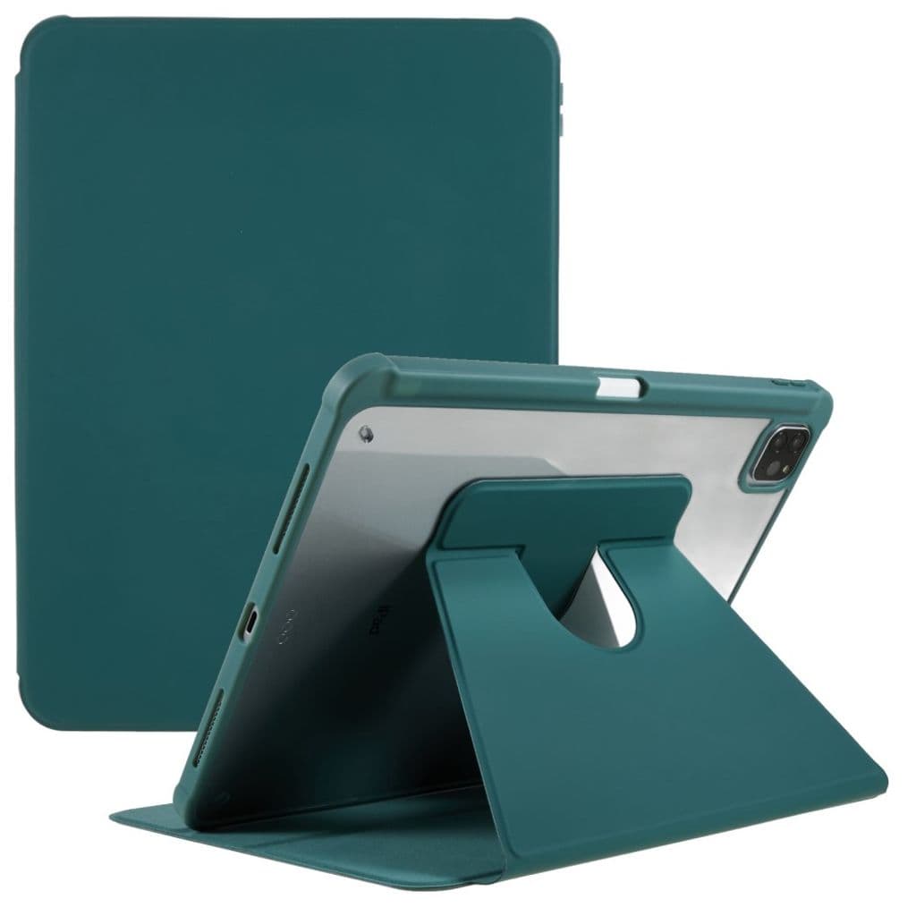 iPad Pro 11" Gen 1/2/3/4 roterbart fodral - Grönt