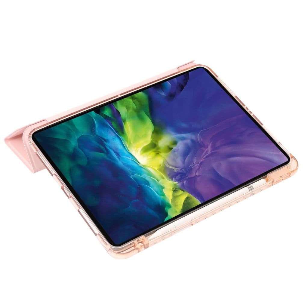 iPad Pro 12.9" 2022/2021/2020/2018 fodral med pennfack - Grön - Bild 6