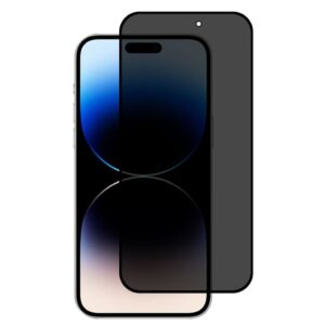 iPhone 15 Pro Privacy skärmskydd - Svart