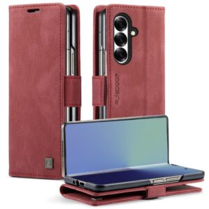 AUTSPACE Samsung Galaxy Z Fold8 Ultra Plånboksfodral med RFID-skydd - Röd