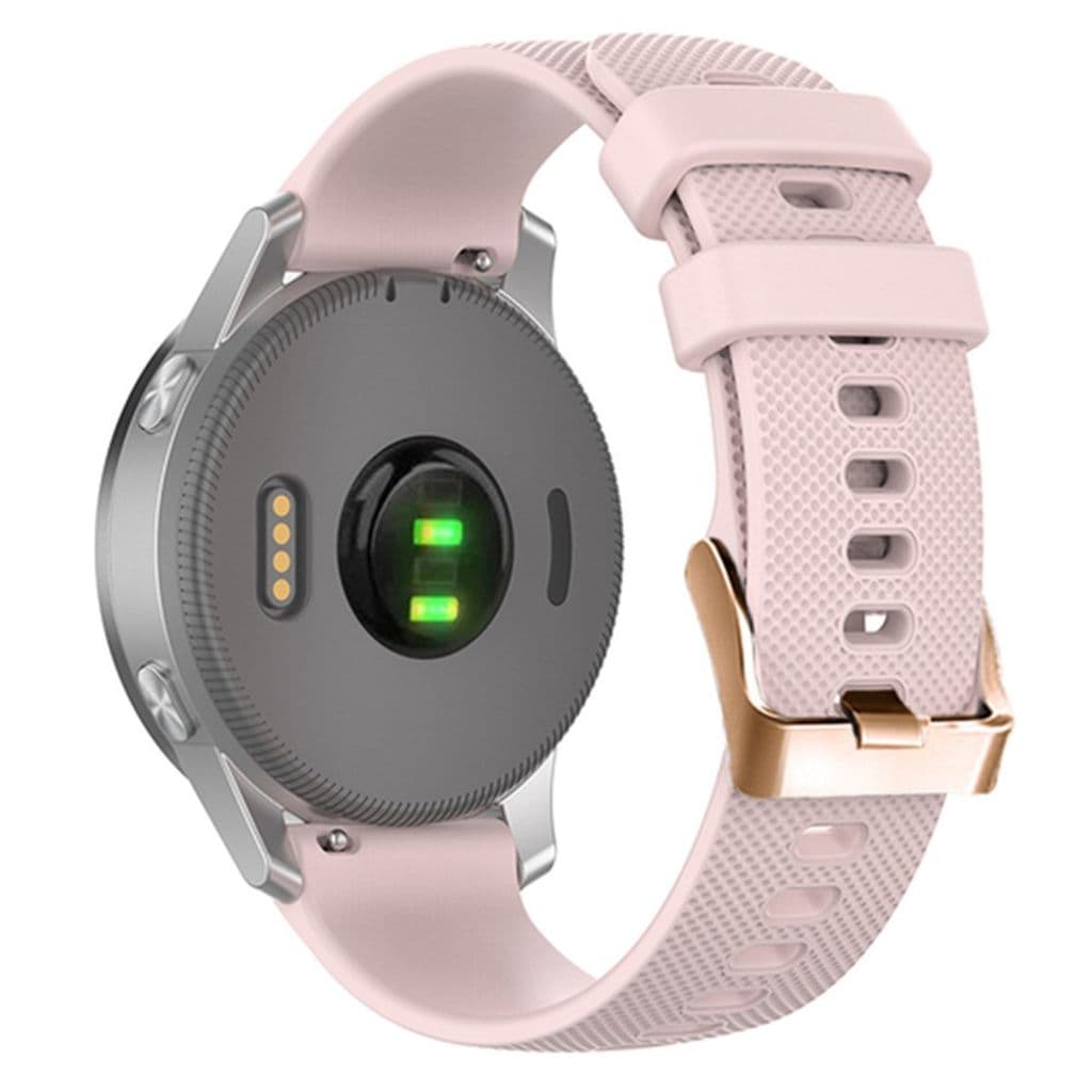 Garmin Forerunner 265S etc. Klockarmband i Silikon - Rosa