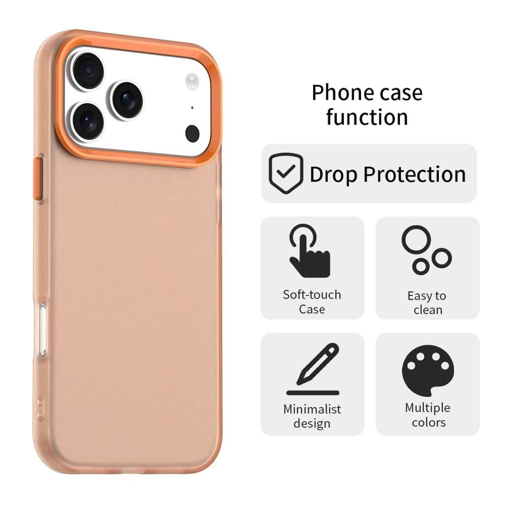 iPhone 17 Pro Skal - Orange - Bild 5