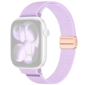 Apple Watch 42/44/46/49mm Nylon-armband - Lila