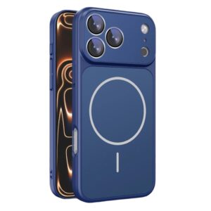 iPhone 17 Pro Max MagSafe Skal med Linsskydd - Blå