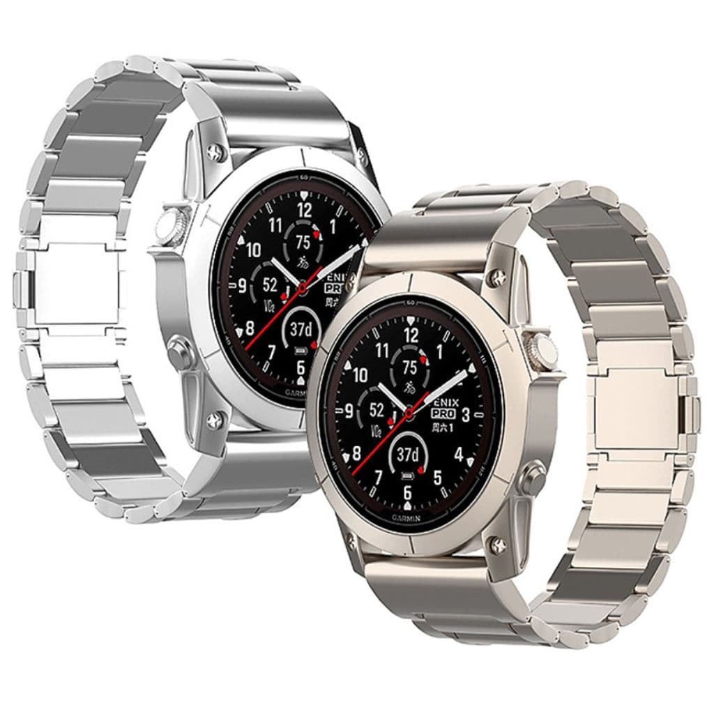 Garmin Fenix 7 etc. Klockarmband med magnetisk stängning - Titan - Bild 5