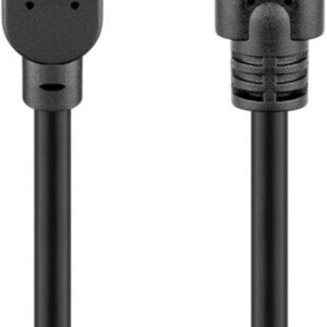 Goobay USB-C till Micro-USB kabel - Svart, 20 cm