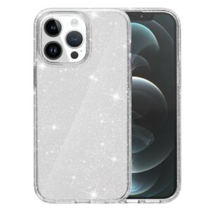 AMORUS iPhone 12 Pro Max Skal Glitter - Vit