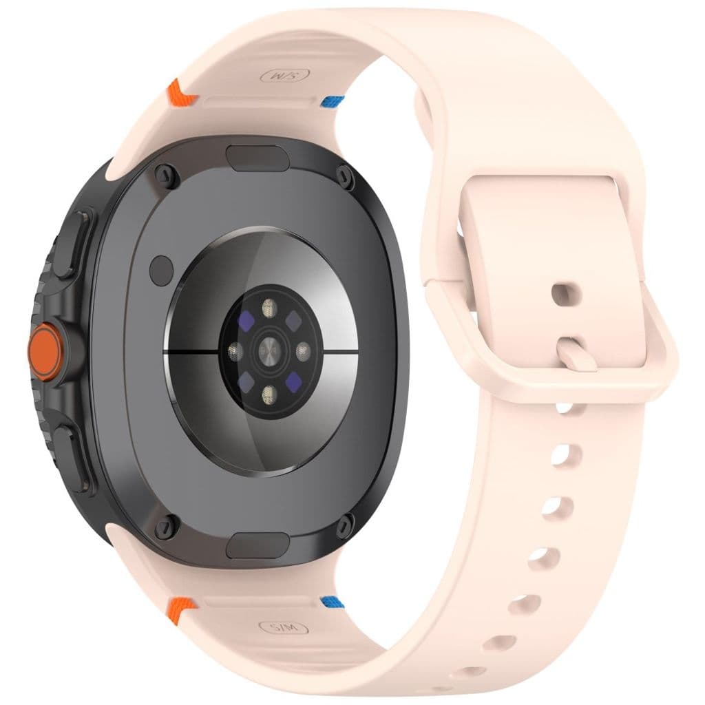 Klockarmband till Samsung Galaxy Watch8 Silicone Storlek L – Rosa