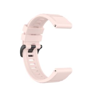 Garmin Fenix 6/6 Pro/5/5 Plus/Approach S62 etc. Klockarmband i silikon - Rosa