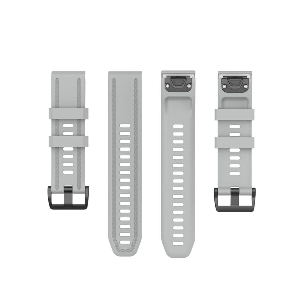 Garmin Fenix 7S/6S/6S Pro/5S/5S Plus Klockarmband i silikon - Grå