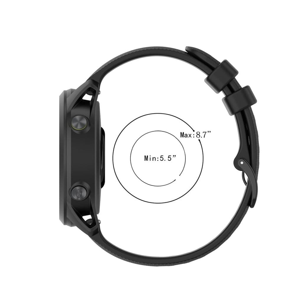 Garmin Forerunner 745 Klockarmband i silikon - Svart - Bild 7
