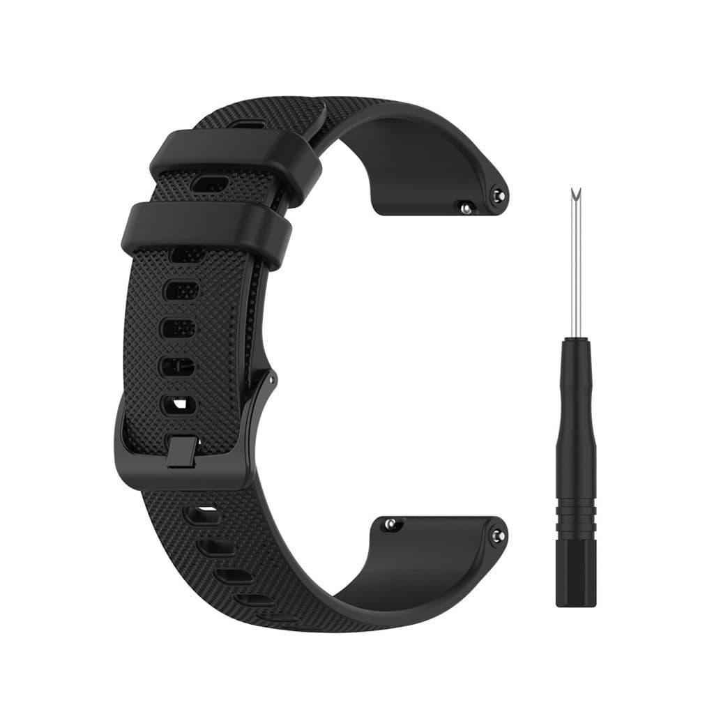 Garmin Forerunner 745 Klockarmband i silikon - Svart - Bild 2