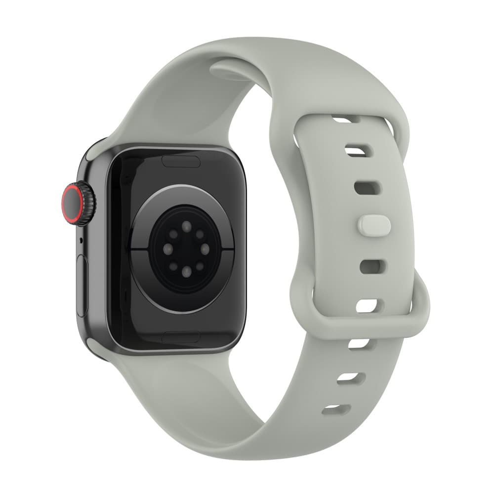 Apple Watch 42/44/46/49mm Klockarmband Silikon - Grå