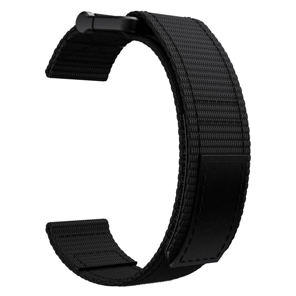 Garmin Fenix 7//6/6 Pro/Forerunner 945/935 etc. Klockarmband i nylon - Svart - Bild 3