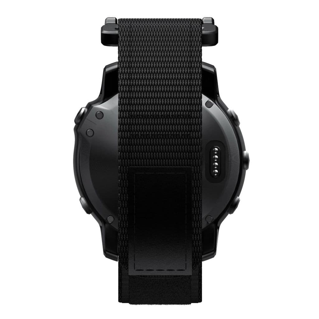 Garmin Fenix 7//6/6 Pro/Forerunner 945/935 etc. Klockarmband i nylon - Svart - Bild 7