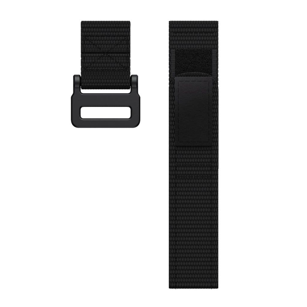 Garmin Fenix 7//6/6 Pro/Forerunner 945/935 etc. Klockarmband i nylon - Svart - Bild 8