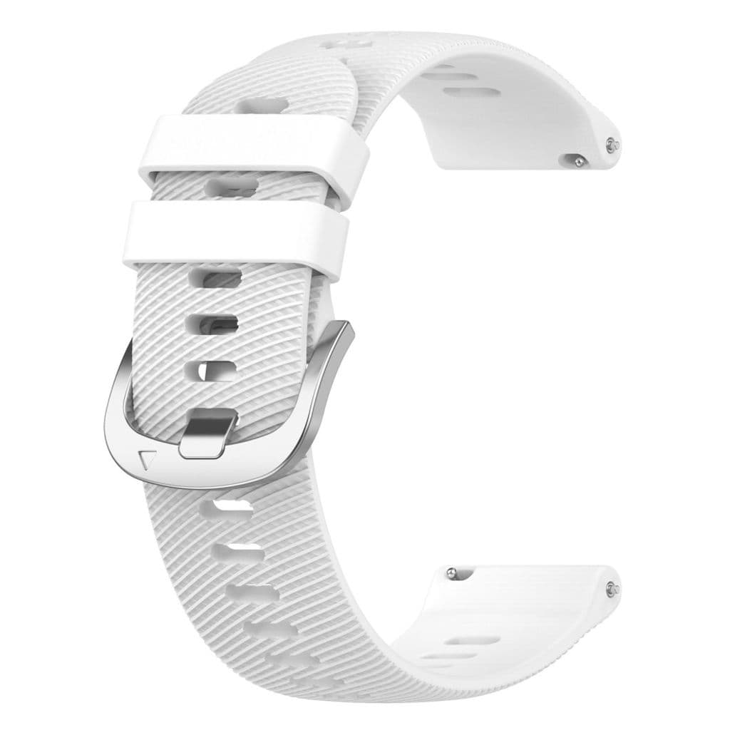 Garmin VivoMove/Venu/VivoActive/Forerunner etc. Klockarmband i silikon - Vit - Bild 2