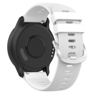 Garmin VivoMove/Venu/VivoActive/Forerunner etc. Klockarmband i silikon - Vit