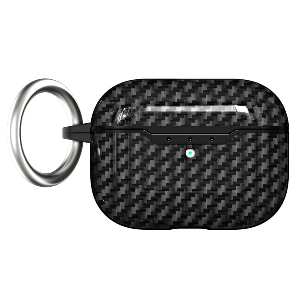 Apple AirPods Pro Gen 2 Carbon Fiber Skal - Svart
