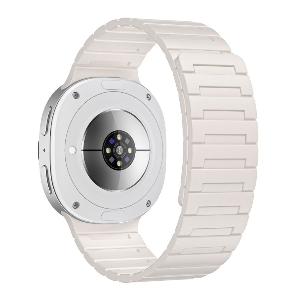 Samsung Galaxy Watch8 Classic 46mm etc. Klockarmband i silikon - beige