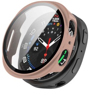 Samsung Galaxy Watch8 40mm Skal med Skärmskydd - Rosa