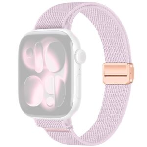 Apple Watch 42/44/46/49mm Nylon-armband - Lila