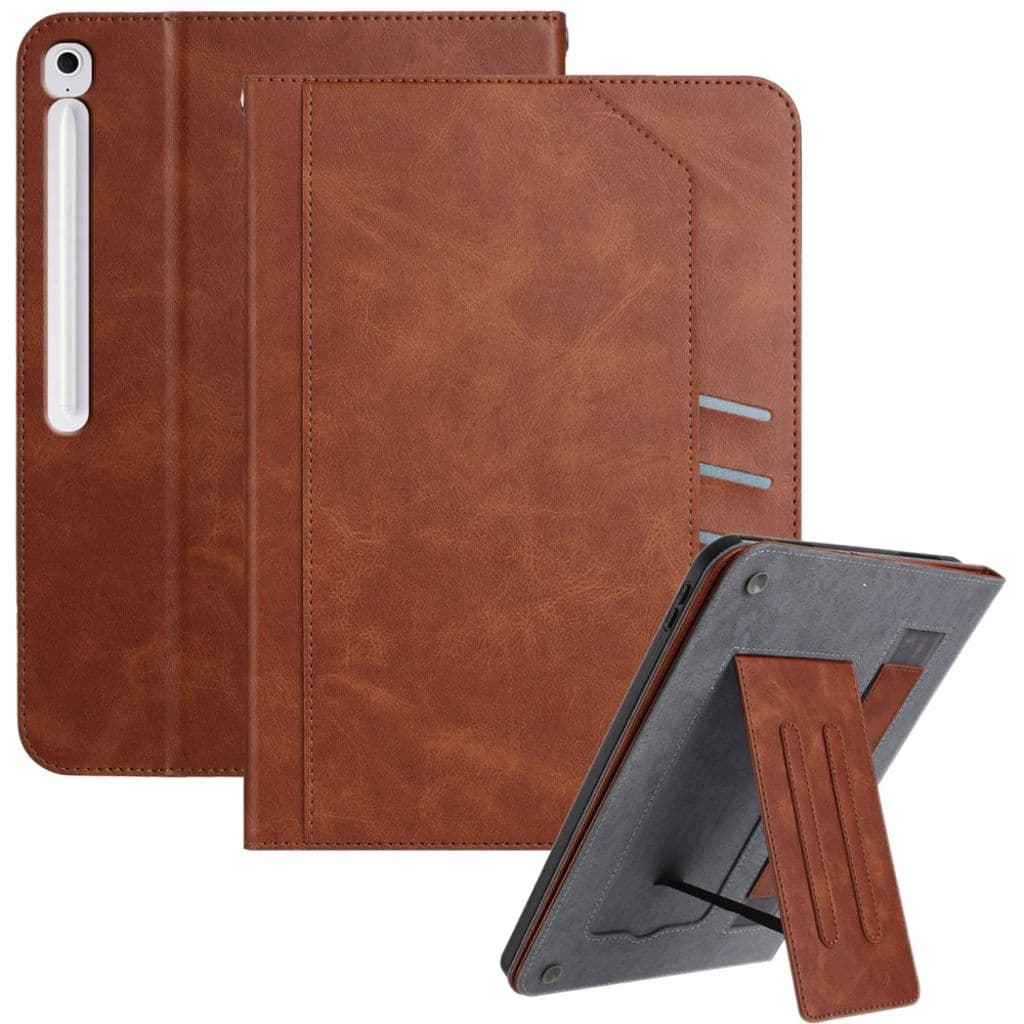 Samsung Galaxy Tab S10 FE Plus Plånboksfodral- Brun