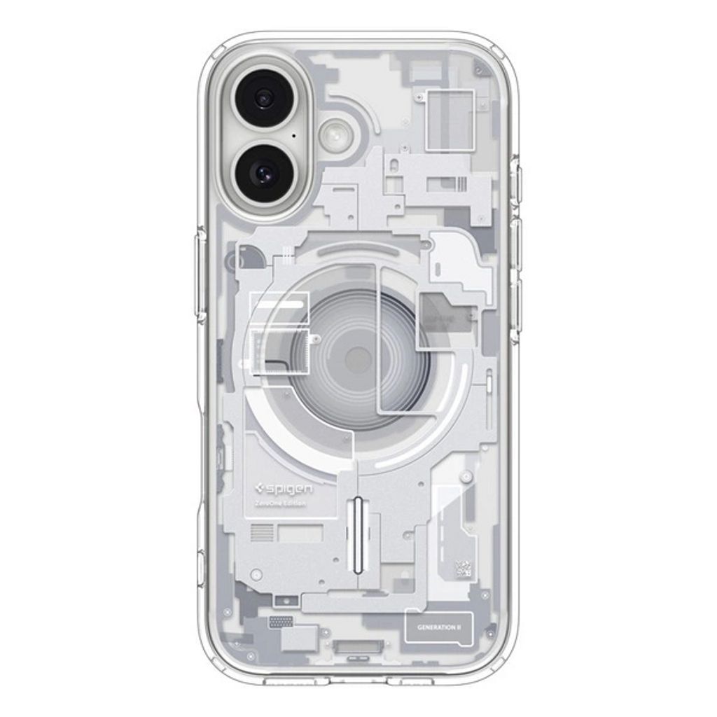Spigen Ultra Hybrid MagSafe Zero One Skal till iPhone 17 - Vit - Bild 7