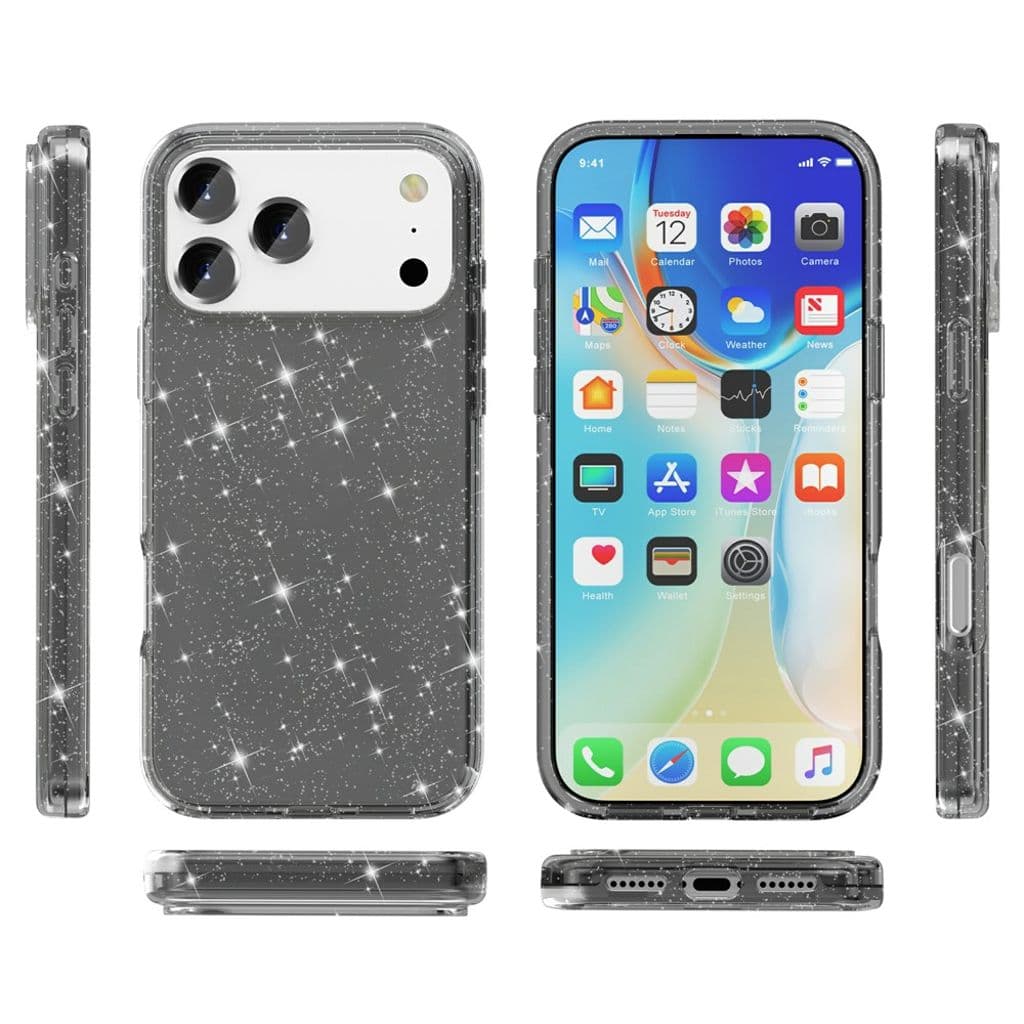 iPhone 17 Pro Max Skal i akryl - Svart - Bild 6
