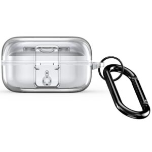 DUX DUCIS Skal med karbinhake till Samsung Galaxy Buds4/Buds4 Pro - Transparent