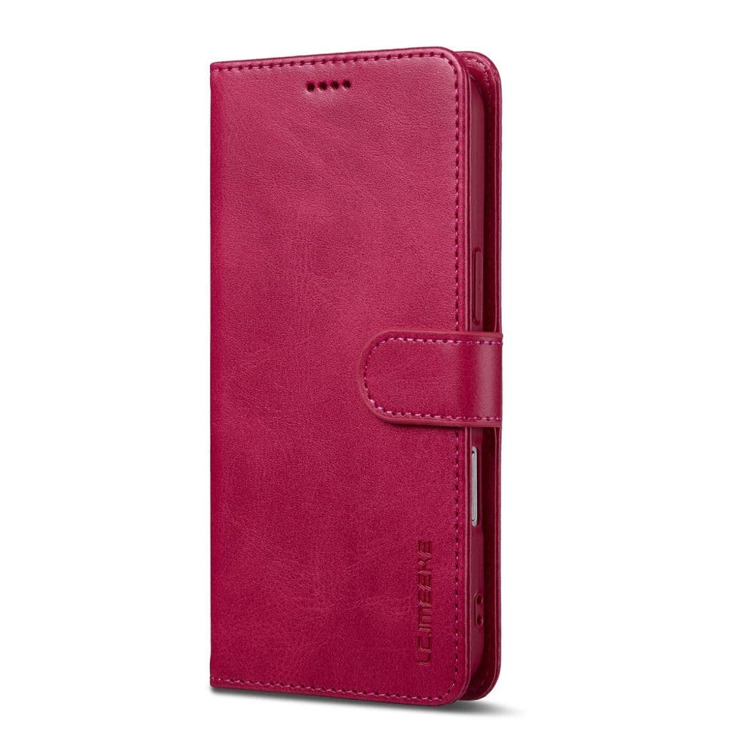 LC.IMEEKE iPhone Air Plånboksfodral med Stativ - Rosa - Bild 11