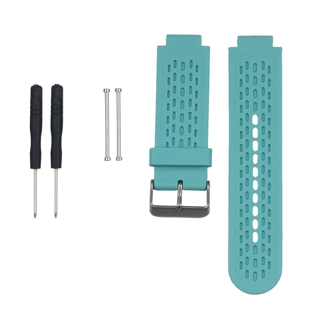 Mjukt silikonarmband till Garmin Approach S2/S4 - Cyan