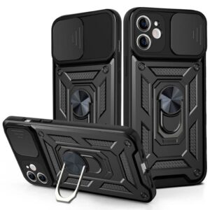 iPhone 11 Skal med Ringhållare - Svart