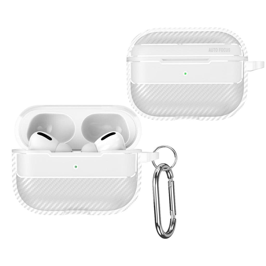 Apple AirPods Pro 3 Skal med krok - transparent