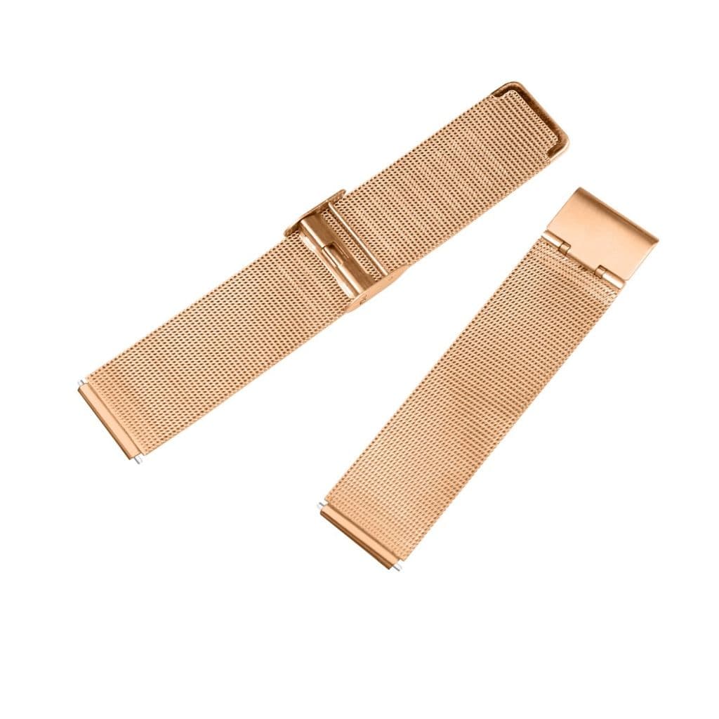 Fitbit Versa / Versa 2 / Lite Klockarmband i rostfritt stål - Roséguld - Bild 4